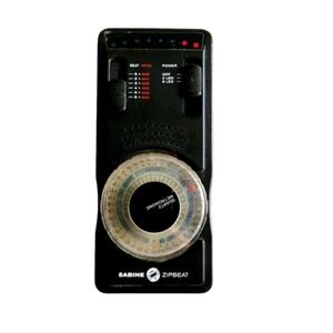 Sabine Zipbeat Quartz Metronome with Kickstand & Headphone Jack 9 Volt